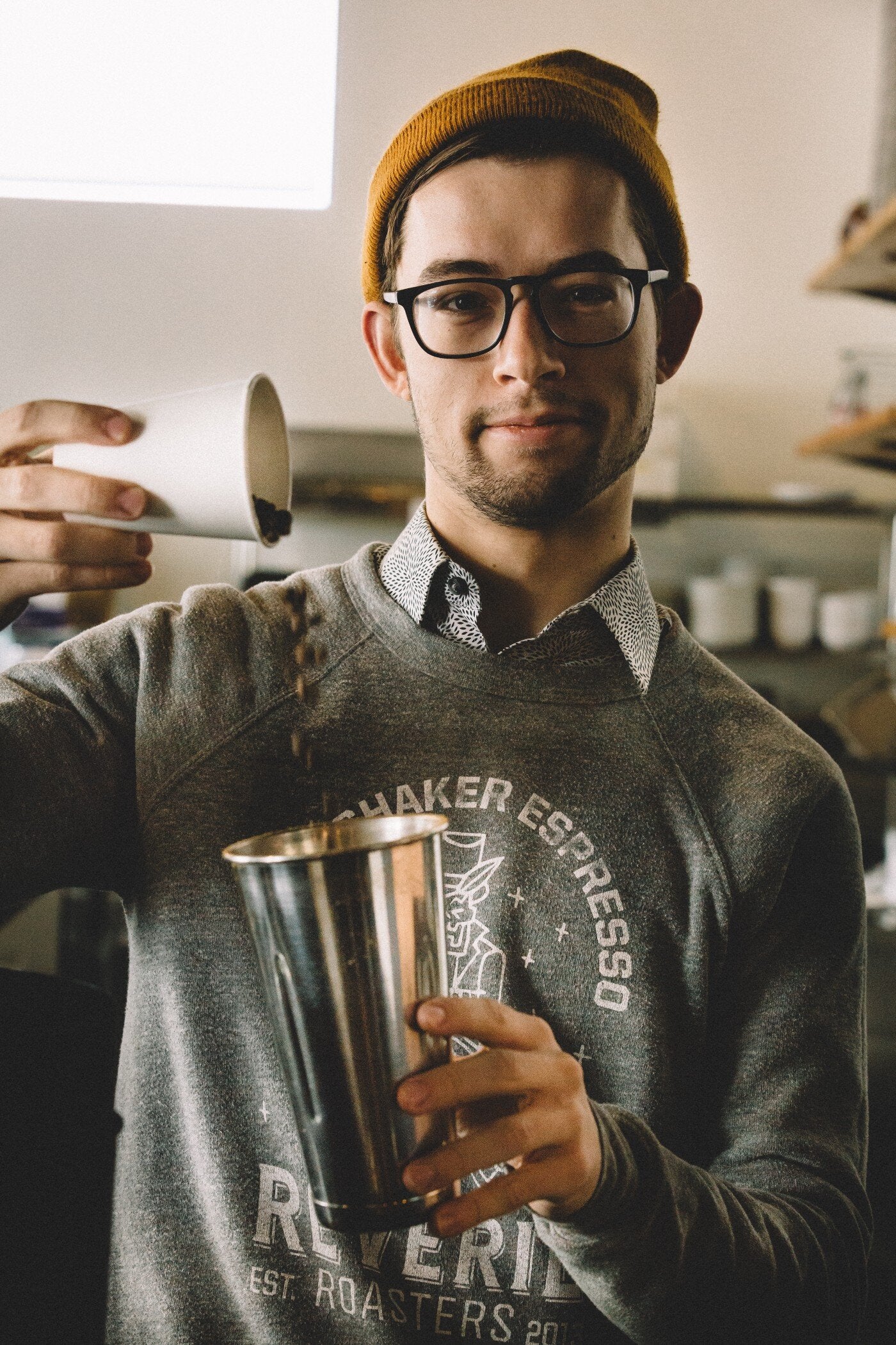 Our Roaster in Charge