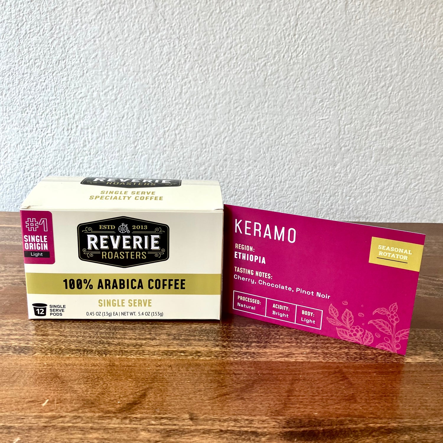 Single Origin Ethiopia Keramo K-Cups